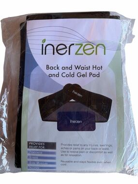 🔥 Inerzen Back Waist Hot Cold Gel Pad Wrap Reusable Therapy Pain Relief NEW🔥